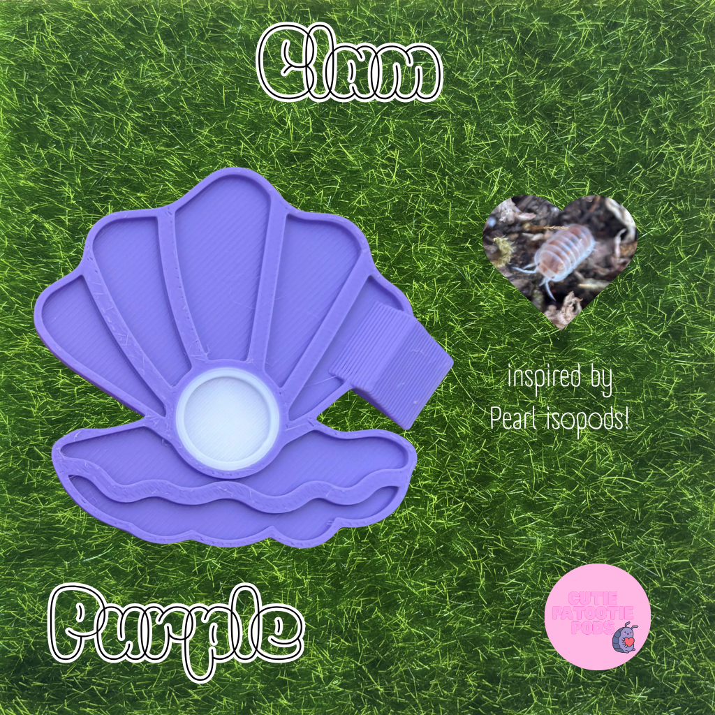 Clam ~ Isopod , Invertebrate Feeder