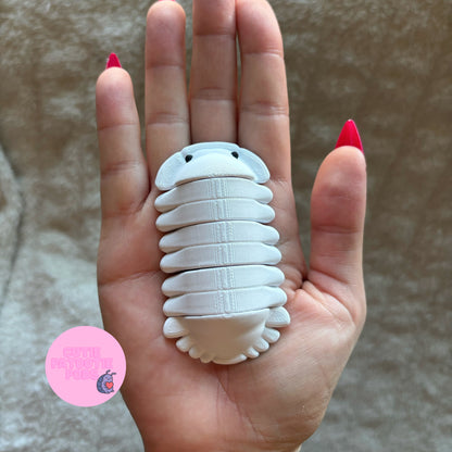 Polar Bear Isopod Fidget (Panda King Morph)