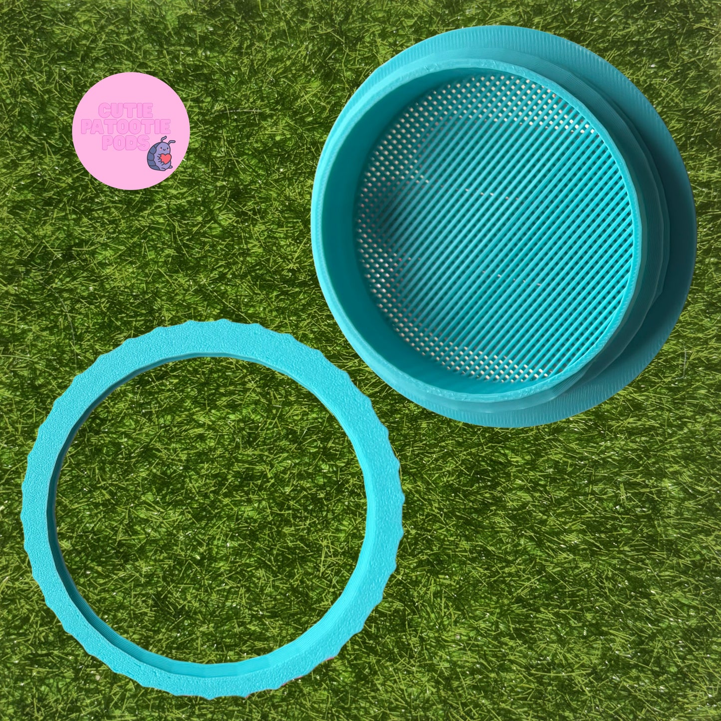 Turquoise Enclosure Air Vents