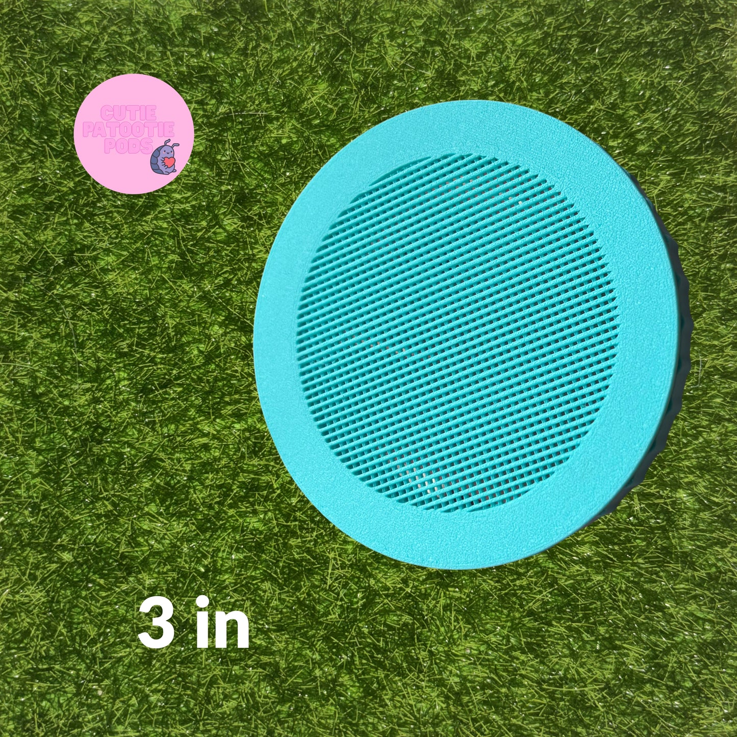 Turquoise Enclosure Air Vents