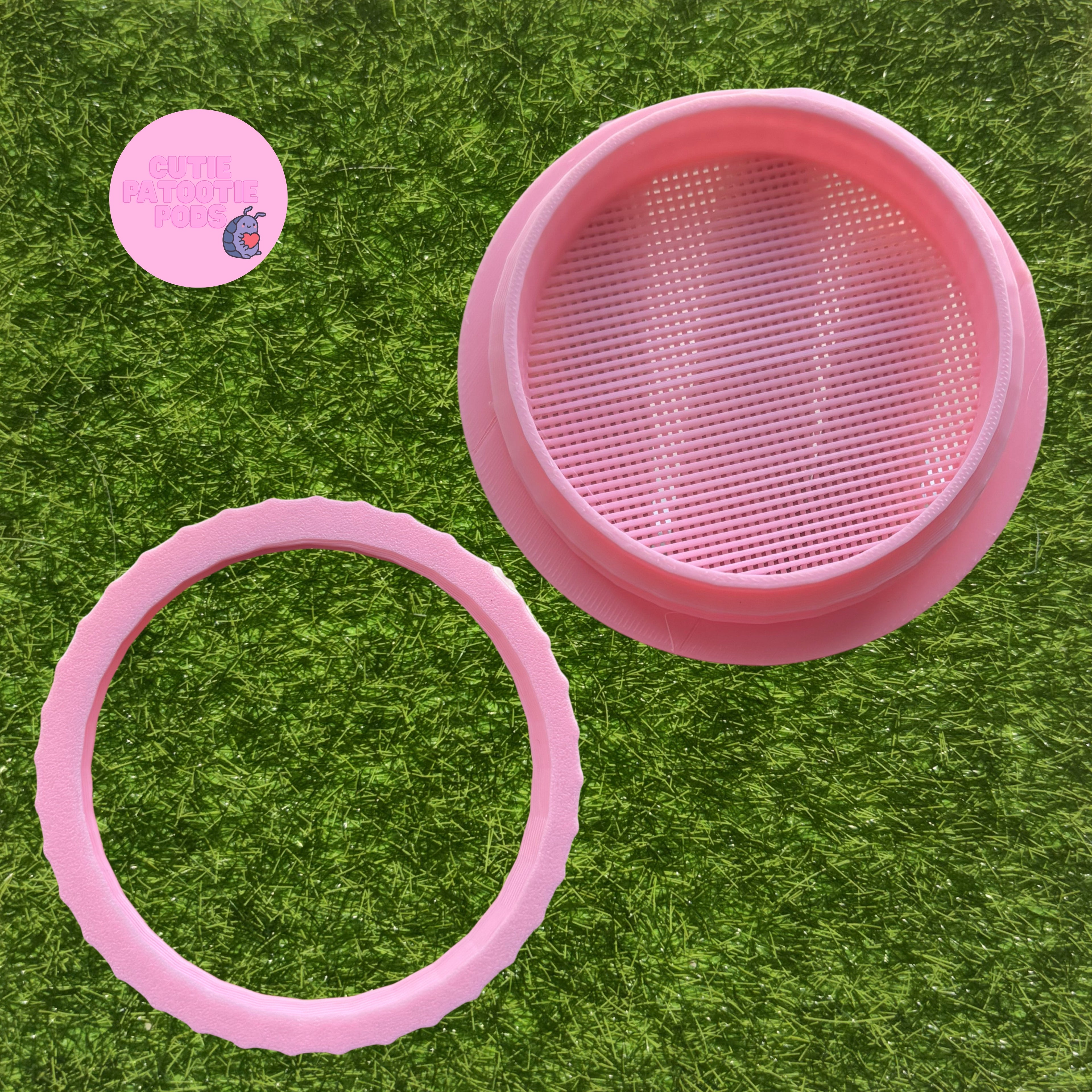 Pink/Red Enclosure Air Vent