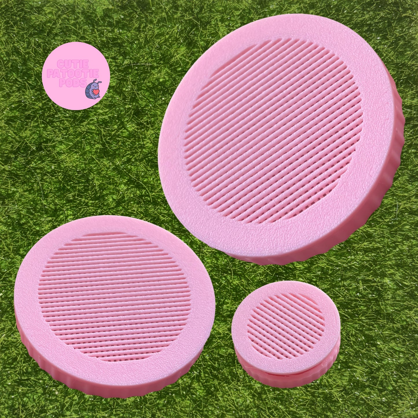 Pink Enclosure Air Vents