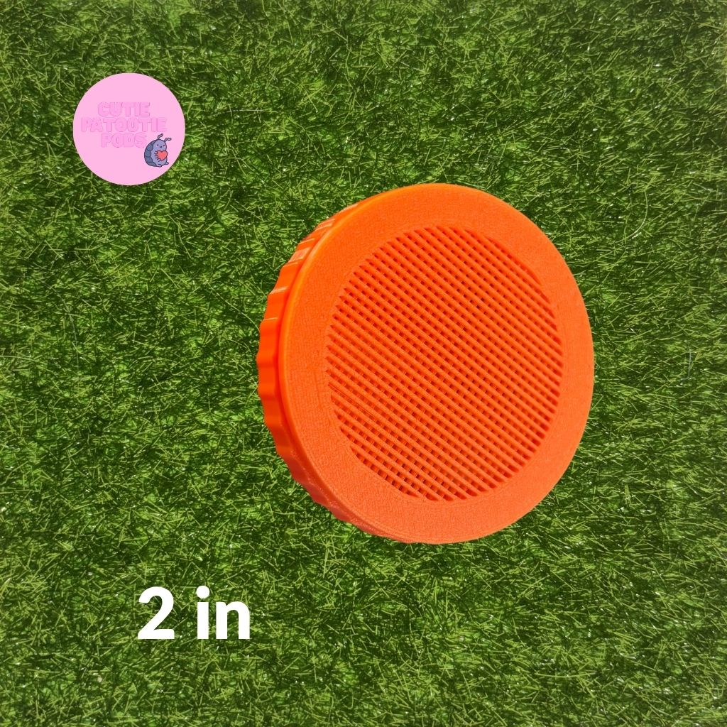 Orange Enclosure Air Vents