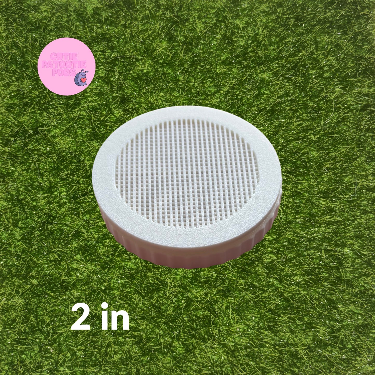 White Enclosure Air Vents