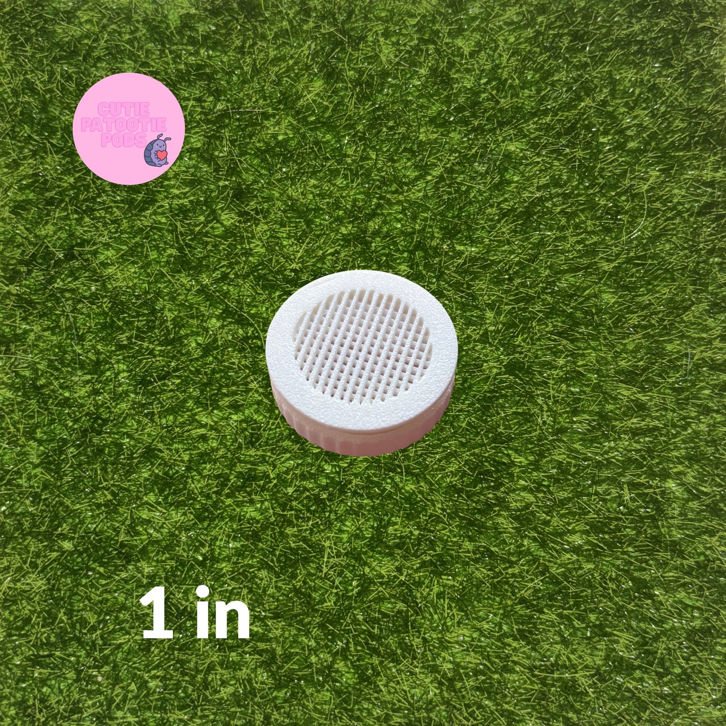 White Enclosure Air Vents