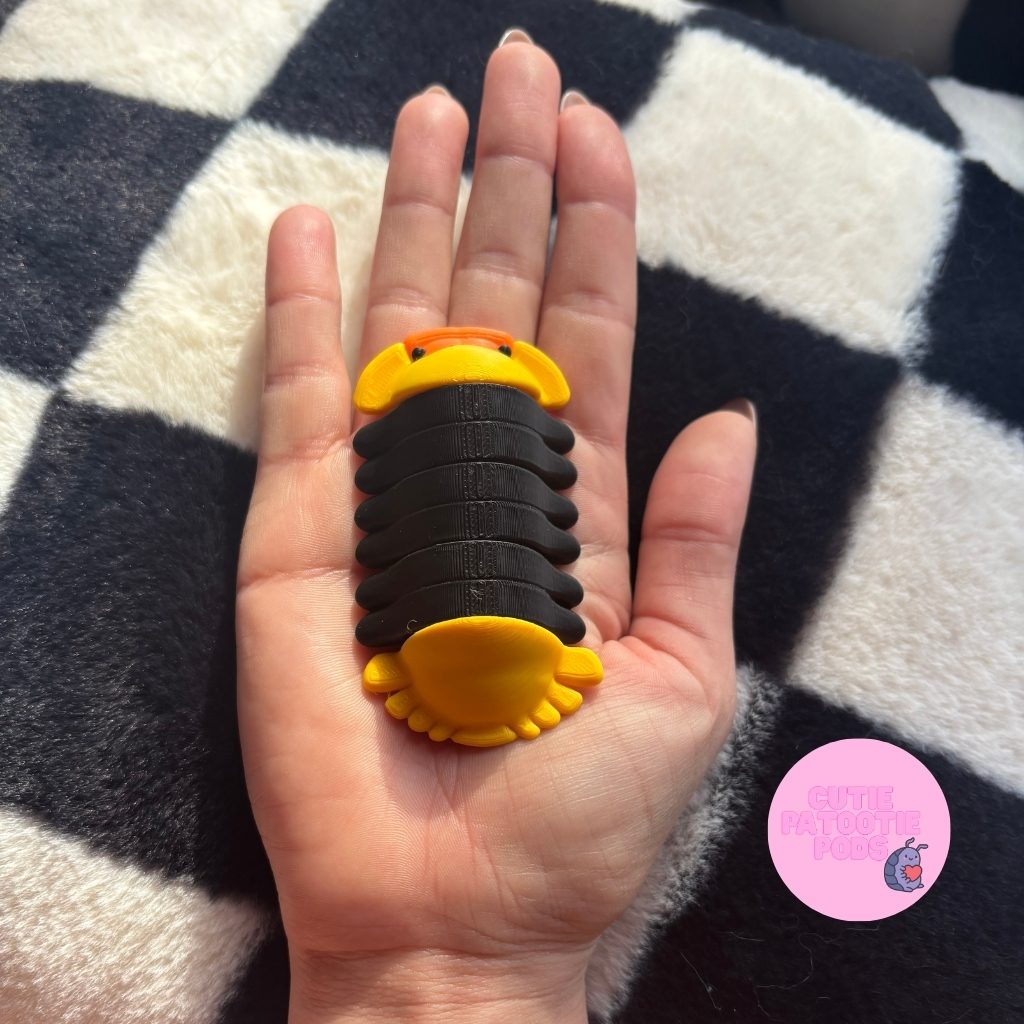 Rubber Ducky Isopod Fidget