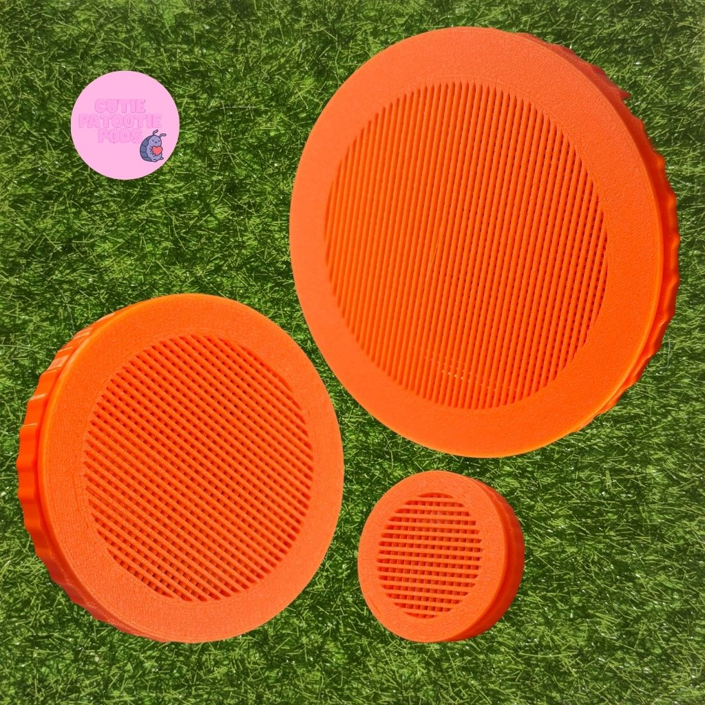 Orange Enclosure Air Vents