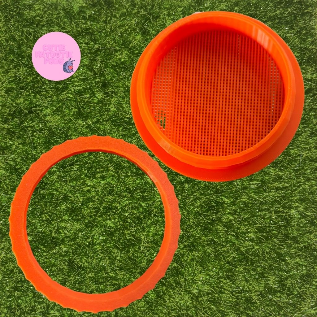 Orange Enclosure Air Vents