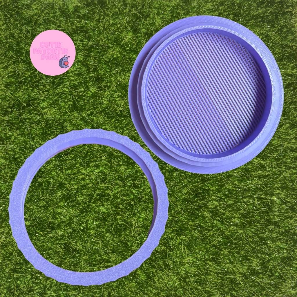 Purple Enclosure Air Vents