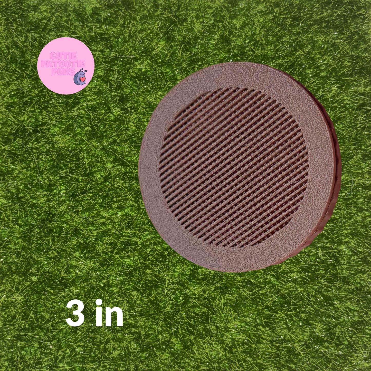 Brown Enclosure Air Vents