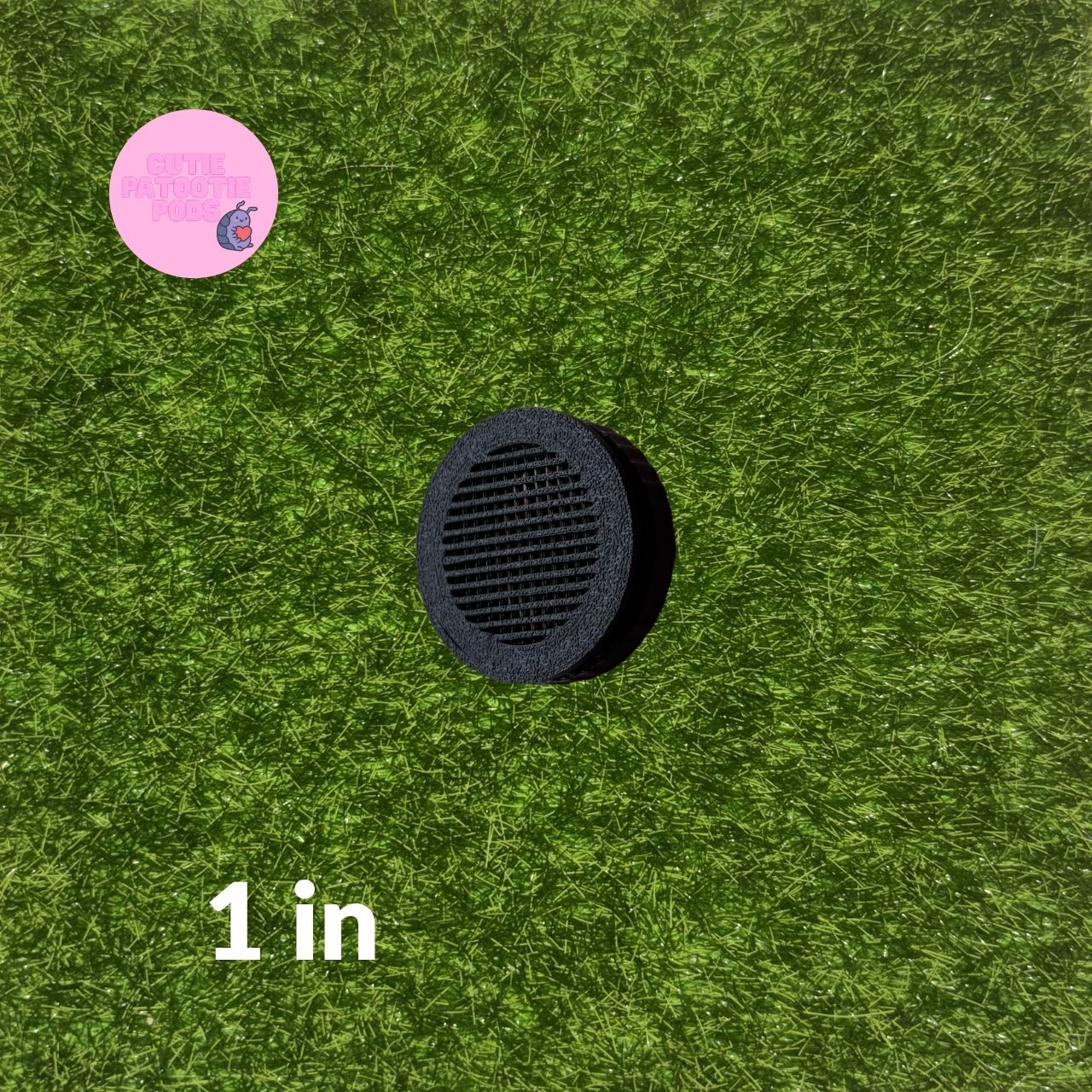 Black Enclosure Air Vents