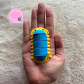 Lemon Blue Isopod Fidget