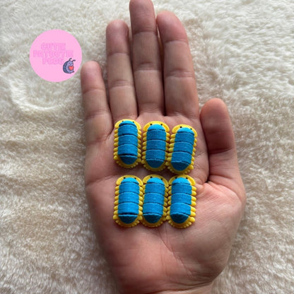 Lemon Blue Isopod Fidget