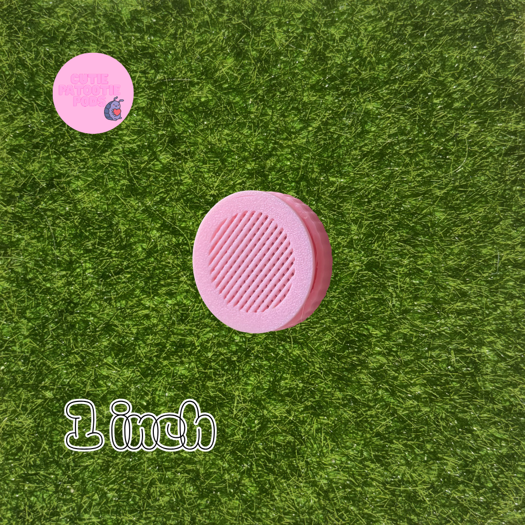 Pink/Red Enclosure Air Vent